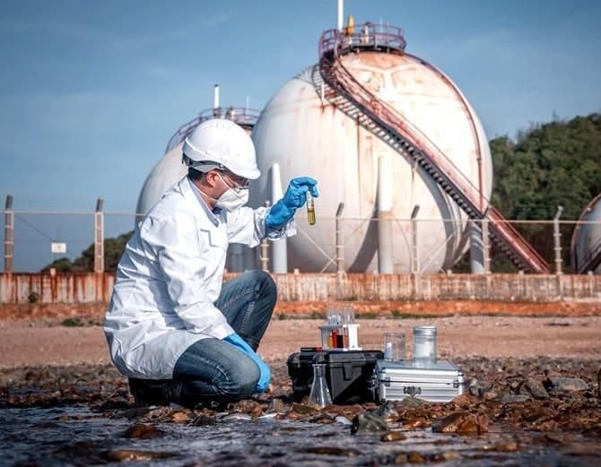 Centro de disposición final de aguas con hidrocarburos de Amffal
