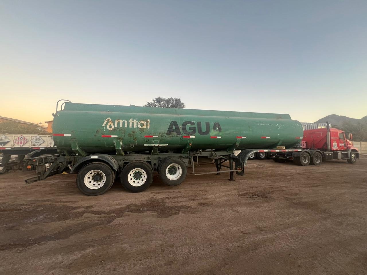 Flota de transporte de agua